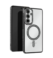 Samsung Galaxy S23 Fe Joke Simli Magneticsafe Kılıf - Siyah