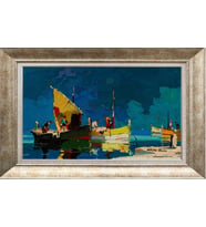 GÜMÜŞ ÇERÇEVELİ TABLO N1244