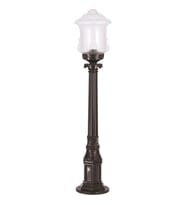 AVONNI BSU-68189-BSY-M3-B Siyah Boyalı Dış Mekan Aydınlatma E27 ABS Akrilik Cam 20cm