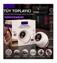 6 Bıçaklı Dijital Göstergeli Şarjlı Tüy Toplayıcı