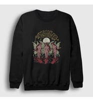 Presmono Unisex Siyah Moon Cycle Melanie Martinez Sweatshirt 471193tt