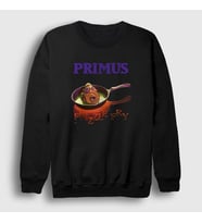 Presmono Unisex Siyah Frizzle Fry Primus Sweatshirt 447407tt