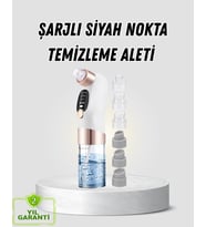 Vakum Teknolojili Siyah Nokta Temizleyici – Cilt Tonu Eşitleyen Masajlı Cilt Bakım Cihazı