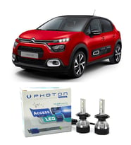 Citroen C3 Kısa Far Ampulü H7 Access Yeni Seri Beyaz 2016-2020