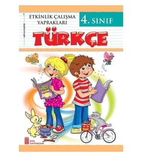 4. Sınıf Etkinlik Çalışma Yaprakları Türkçe