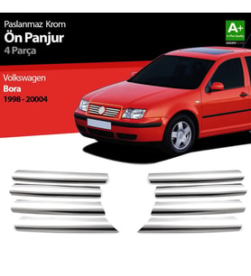 Drs Tuning Bora Uyumlu Krom Ön Panjur 8 Parça 1998-2004