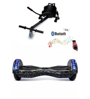 CityMate Smart Balance Elektrikli Kaykay Hoverboard 8.5inch + Hoverkart Set Akıllı Denge Ledli Bluetooth D27