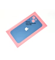 Tkgz İPhone 13 Arka Kapak (CAM) Mavi