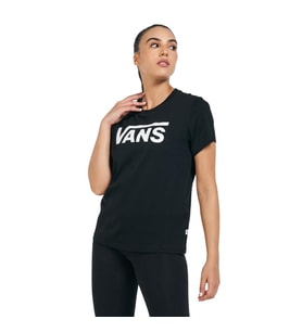 Vans Vn0a3up4blk Flying V Crew Tişört Siyah