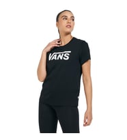 Vans Vn0a3up4blk Flying V Crew Tişört Siyah