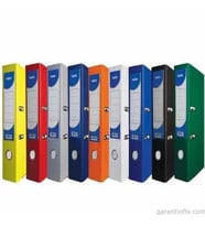 NOKİ 56412 Plastik Dar Siyah Klasör