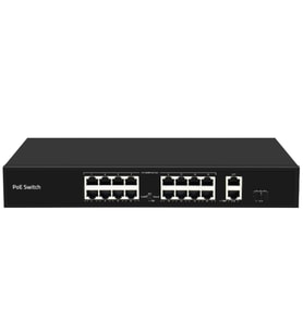 SCSI Network SC161SFPAF 16 Port PoE Switch