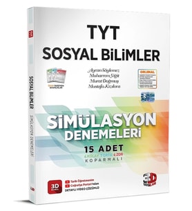 3D YAYINLARI TYT 3D Simülasyon Sosyal Bilimler Denemeleri
