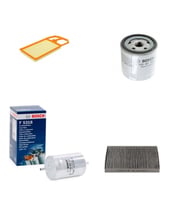 Bosch Filtre Bakım Seti Seat Leon 1.6 16v 1999-2006 AUS Motor Hava + Yağ F + Yakıt F. + Polen Bosch