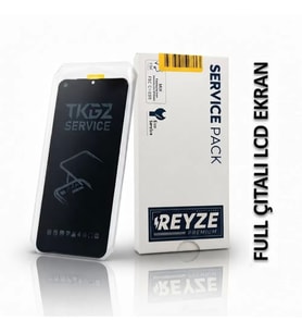 Tkgz - Vivo Y19S Uyumlu Lcd Ekran Dokunmatik Reyze Servis Lcd Full Çıtalı