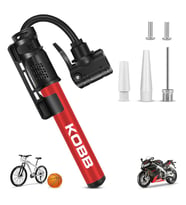 KOBB KB2203 87 PSI Bisiklet Lastik Şişirme Taşınabilir Mini El Pompası + Bisiklet Montaj Aparatı