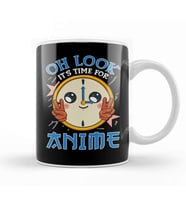 Funny Oh Look It s Time For Anime Kawaii Clock Kupa Bardak Porselen