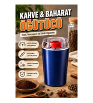 Otomatik Paslanmaz Çelik Kahve ve Baharat Öğütücü Taşınabilir Elektrikli Öğütme Makinesi
