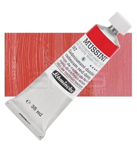 Mussini 35ml Yağlı Boya Seri:6 No:357 Cadmium Red Deep