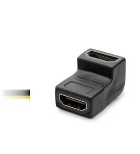 Hdmı F To Hdmı F Çevirici L Tip Siyah HDX1269