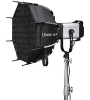 Ulanzi As-045 Izgaralı Ve Gridli Softbox, 45 Cm Siyah (Standart)