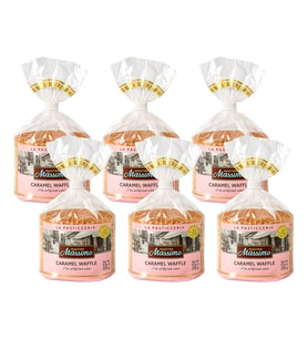 Maestro Massimo Caramel Waffle 252 gr 6 lı