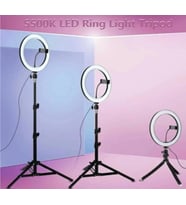 Youtuber Kuaför Makyaj Çekim Ring Fill Light Işık 2 m Stand