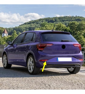 VW Polo 2021-2025 Arka Tampon Sol İçteki Reflektör 2G0945103