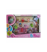 Littlest Pet Shop Figür Miniş Hayvan Minişler Oyuncak 15 Karakterli Oyun Set