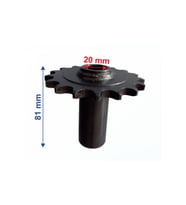 Atv Ön Dişli 520-17T İç 20Xuzunluk 81Xtm Öm