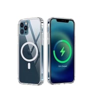 Northcity Iphone 13 Kılıf Kamera Lens Korumalı Magsafe Destekli Şeffaf Darbe Emici Sert Kapak