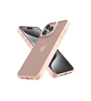 Apple İphone 14 Pro Max Kılıf Elegant Kapak - Pudra
