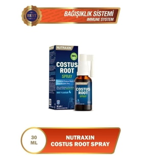 Nutraxin Costus Root Spray 30 Ml - Kusti Hindi Boğaz Spreyi