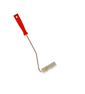 Mini Boya Rulo Seti 10 Cm Boya Fırçası 6 Adet Yedek Rulo Hediyeli Boya Uygulama Aparatı