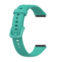 Microsonic Huawei Band 7 Kordon, Silicone Sport Band Su Yeşili