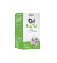 Ocean Methyl Folat Takviye Edici Gıda 30 Tablet