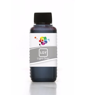 QC Canon CLI 42 Kartuş Mürekkebi 8 Renk Pro Serisi 100ml LGY Dye Açık Gri