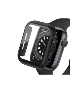 Apple Watch Ultra 49mm Camlı Kasa Ekran Koruyucu - Siyah