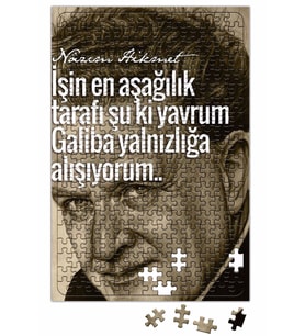 Nazım Hikmet Söz Puzzle 240 Parça Yapboz