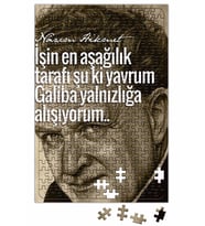 Nazım Hikmet Söz Puzzle 240 Parça Yapboz