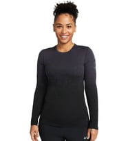 Nike Dri Fit ADV Run Division Slim Fit Running Top Kadın Slim Fit Sweatshirt Füme