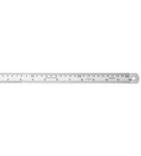Lutart 30 cm Çelik Cetvel LA-030 