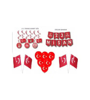 23 NİSAN SÜSLERİ SETİ