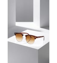 Polo Air Kadın Uv400 Koruma Güneş Gözlüğü PLG-2076C (Beyaz - Kahverengi)