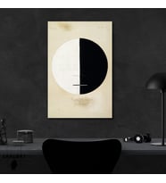 Tekli Dikey Kanvas Tablo Ünlü Eserler Hilma Af Klint Buddhas Standpoint