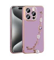 Apple iPhone 15 Pro Max Kılıf El Tutamaçlı Kamera Korumalı Zore Taka Silikon Kapak
