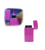 Çakmak Pembe Çakmak Metal Pembe Alevli Çakmak