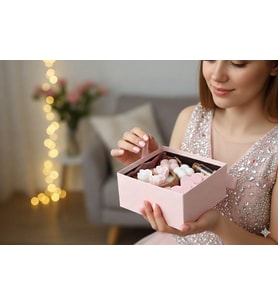 Mumelia Candles Gül ve Aşk - Doğal Soya Mum Hediye Kutusu