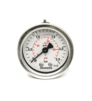 50mm Gliserinli, 0-2.5 Bar Arkadan Bağlantılı Manometre