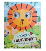 Oynayan Gözlü Boyama Kitabı – Orman Hayvanları